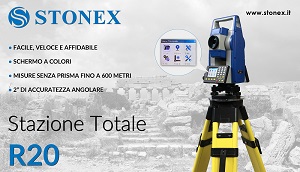 Stazione Totale Stonex R20 per l’Archeologia