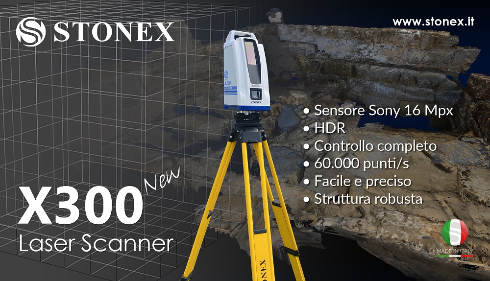 Nuovo Stonex X300 New Laser Scanner