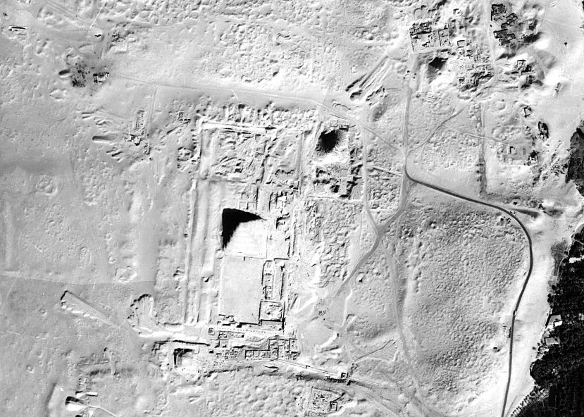 Telerilevamento sito archeologico di Saqqara, Egitto 